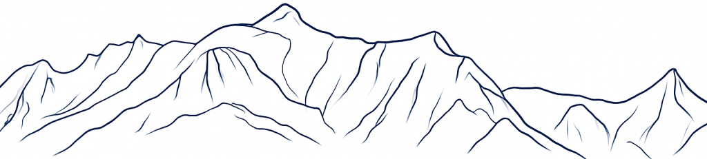 Illustration de la chaîne des Alpes – Alpina Home Finder